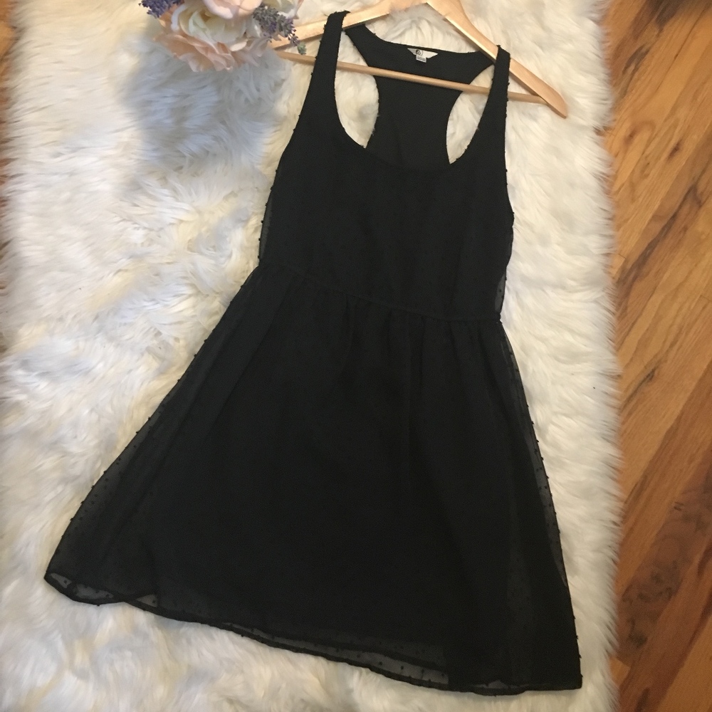 Volcom Little black baby doll dress